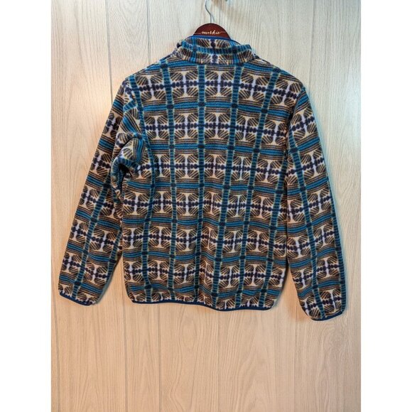 Patagonia Synchilla Snap-T Fleece Pullover Snow Beam Blue Womens Sz Small S New - Picture 3 of 8